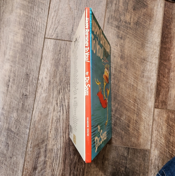 Dr seuss happy birthday to you book copyrighted 1959 renewed 1987 - Picture 3 of 8